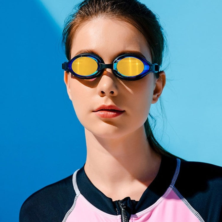 MM024 Waterproof Anti-fog High-definition Electroplated Swimming Goggles