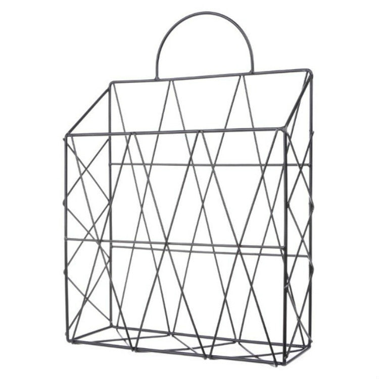 Nordic Style Magazine Holder File Book Rack Desktop Hanging Shelf