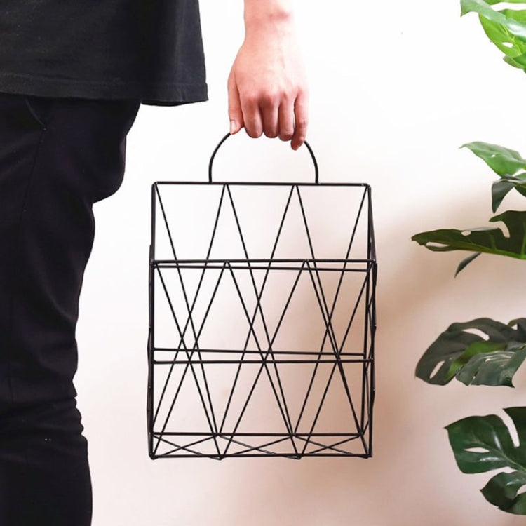 Nordic Style Magazine Holder File Book Rack Desktop Hanging Shelf