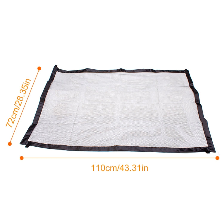 Dog Pet Fences Portable Folding Safe Protection Safety Door Magic Gate For Dogs Cat Pet, Size:110cm x72cm
