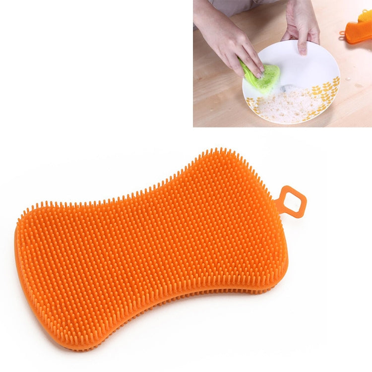 5 PCS Kitchen Soap-shaped Silicone Dishwashing Brush Scouring Pad Cleaning Tool