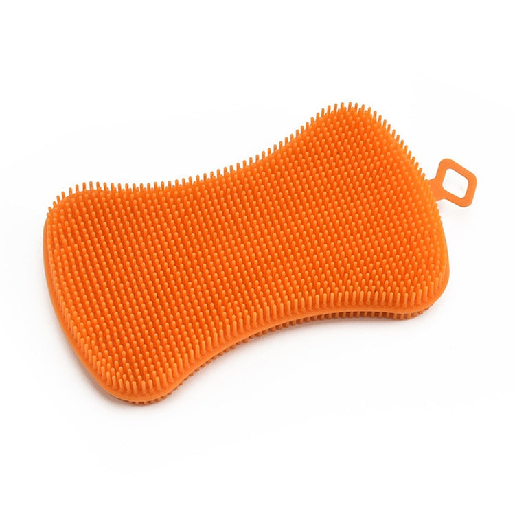 5 PCS Kitchen Soap-shaped Silicone Dishwashing Brush Scouring Pad Cleaning Tool