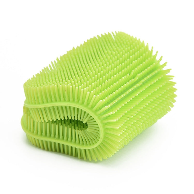 5 PCS Kitchen Soap-shaped Silicone Dishwashing Brush Scouring Pad Cleaning Tool