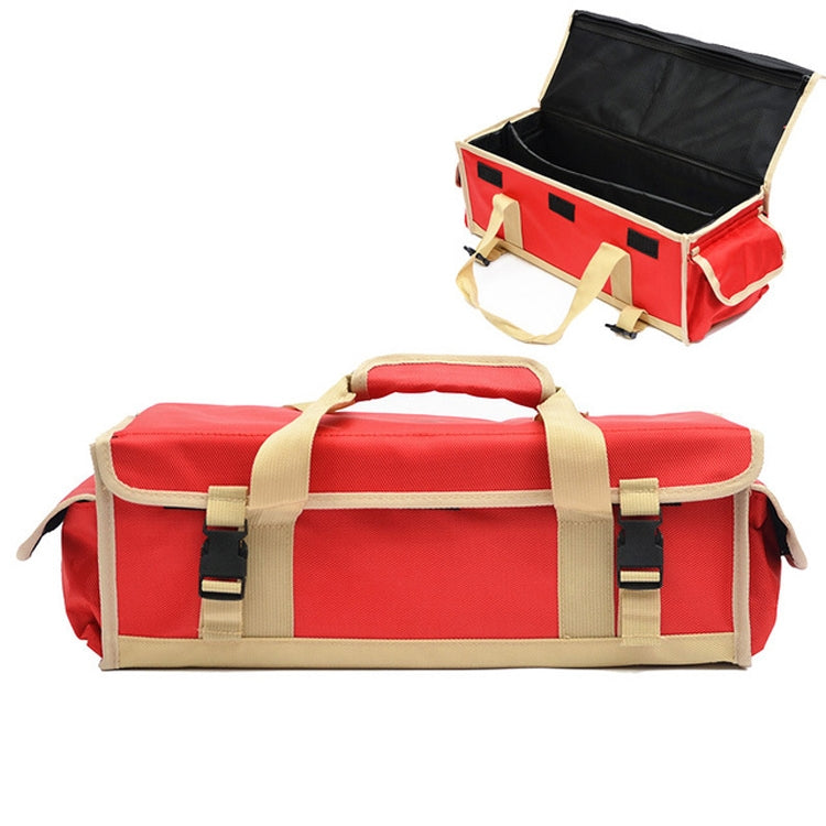 Outdoor Multifunctional Camping Ground Nail Bag Portable Folding Debris Sorting Storage Box