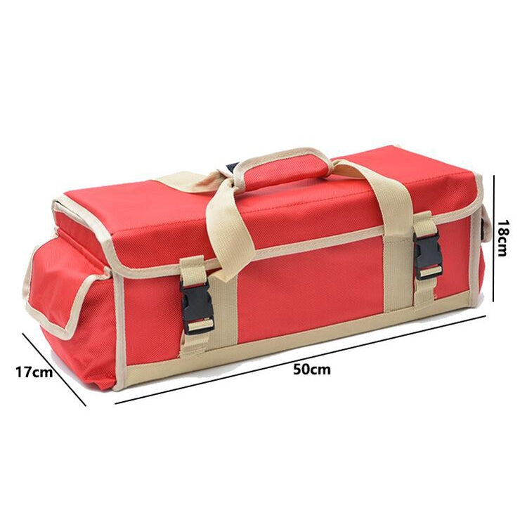 Outdoor Multifunctional Camping Ground Nail Bag Portable Folding Debris Sorting Storage Box