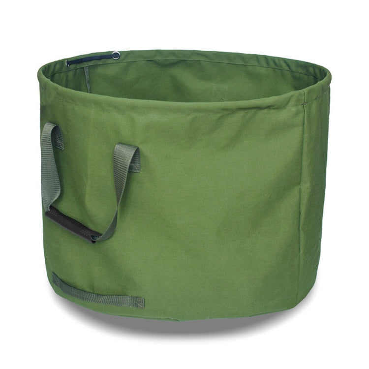 Outdoor Large Capacity Canvas Garden Garbage Deciduous Bag