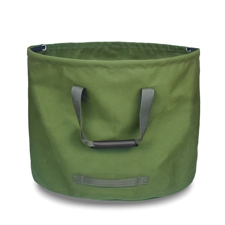 Outdoor Large Capacity Canvas Garden Garbage Deciduous Bag