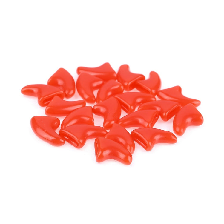 20 PCS Silicone Soft Cat Nail Caps / Cat Paw Claw / Pet Nail Protector/Cat Nail Cover, Size:S
