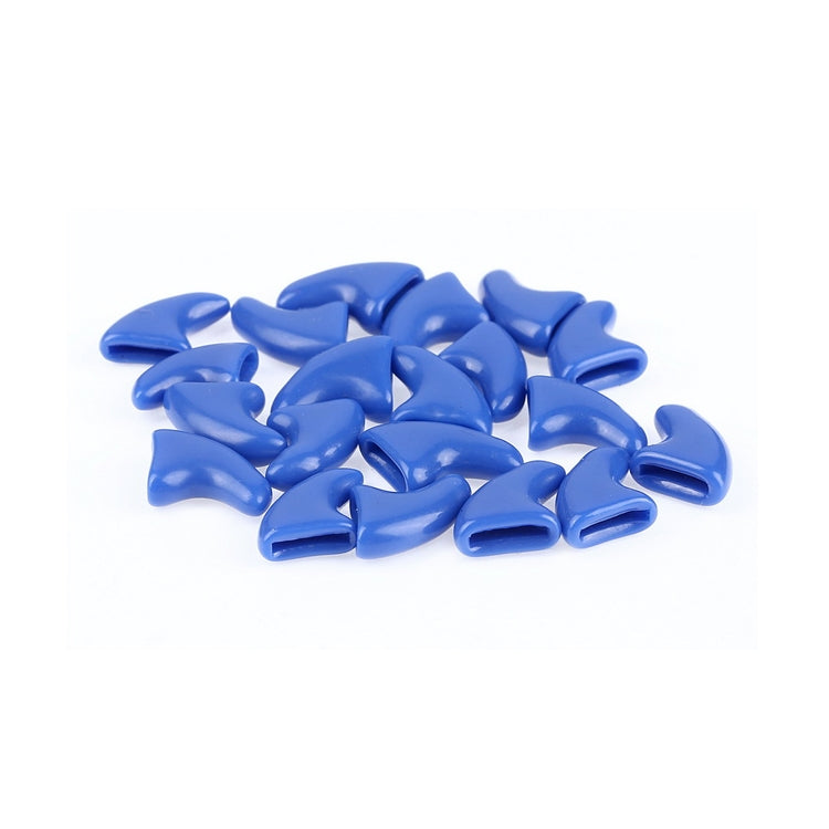 20 PCS Silicone Soft Cat Nail Caps / Cat Paw Claw / Pet Nail Protector/Cat Nail Cover, Size:S