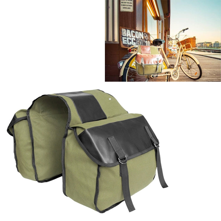 Bicycle Mountain Bike Back Pack Canvas Bag Cycling Supplies Equipment