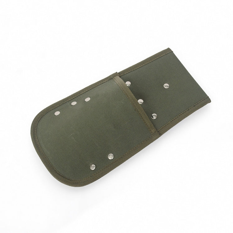 Army Green Portable Waist-mounted Waterproof Garden Tool Shovel Storage Bag Protective Sleeve, Style:Short Section 13x23.8cm