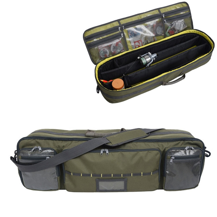 Multifunctional Multi-pocket Large-capacity Separated Fishing Gear Box Fishing Rod Bait Fishing Line Storage Bag