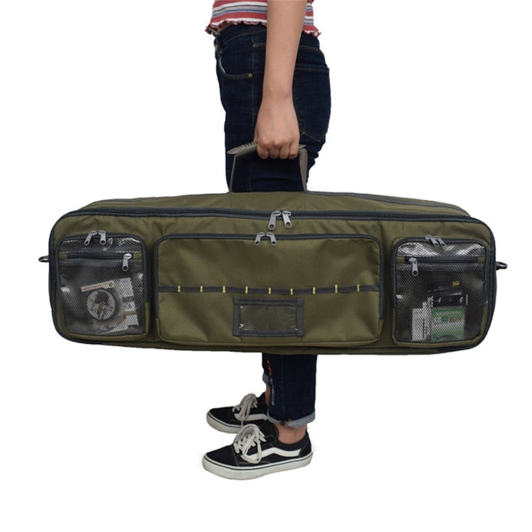 Multifunctional Multi-pocket Large-capacity Separated Fishing Gear Box Fishing Rod Bait Fishing Line Storage Bag