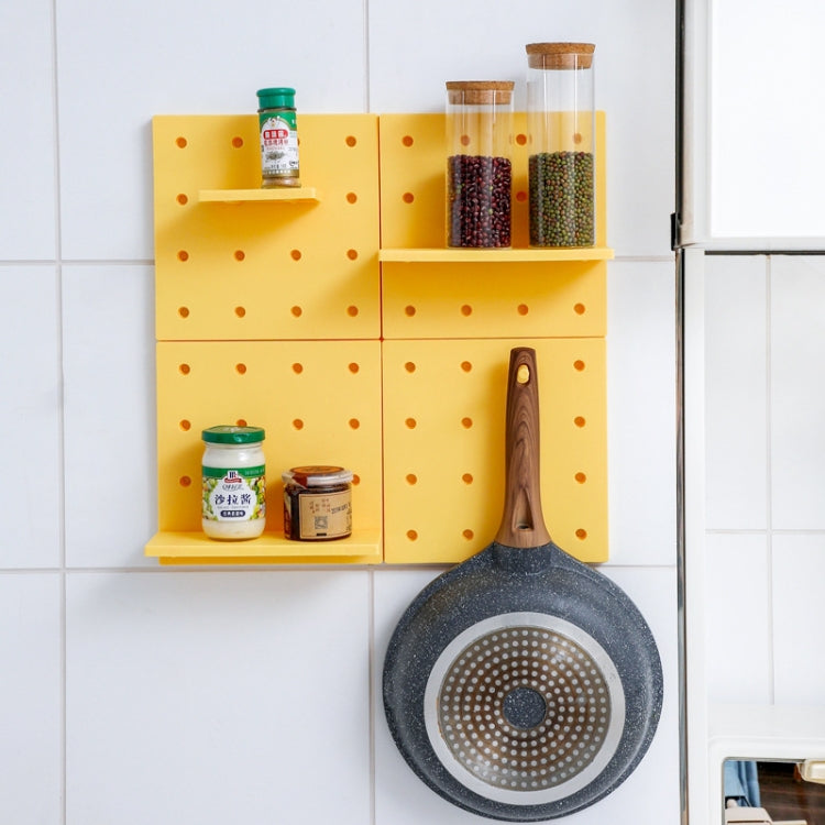 3 PCS Punch-Free Household Small Storage Racks For Kitchen & Bathroom Wall Finishing Racks