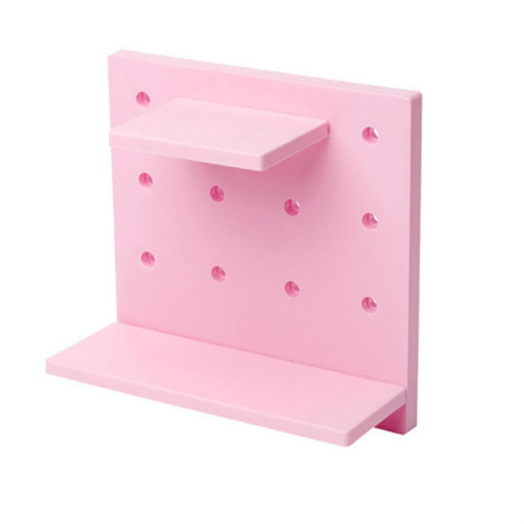 3 PCS Punch-Free Household Small Storage Racks For Kitchen & Bathroom Wall Finishing Racks