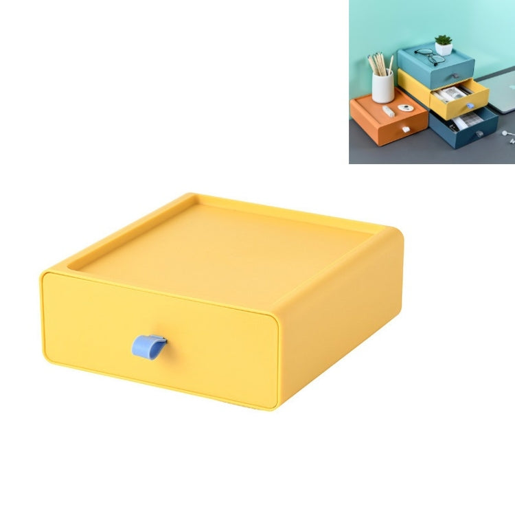 Drawer Type Desktop Storage Box Office Desk Stationery Organizing Box