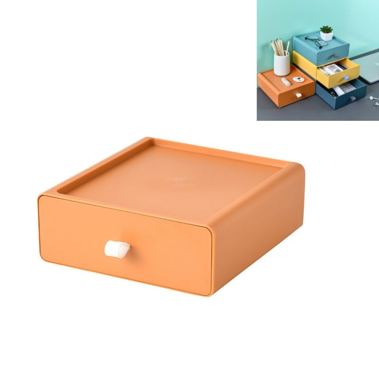 Drawer Type Desktop Storage Box Office Desk Stationery Organizing Box