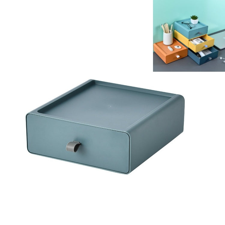 Drawer Type Desktop Storage Box Office Desk Stationery Organizing Box