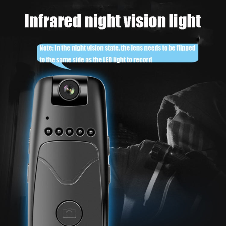 RD01 Intelligent Voice Control Motion Detection Night Vision HD 1080P Video Camera Dual Microphone Noise Reduction Voice Recorder, Capacity: 16G