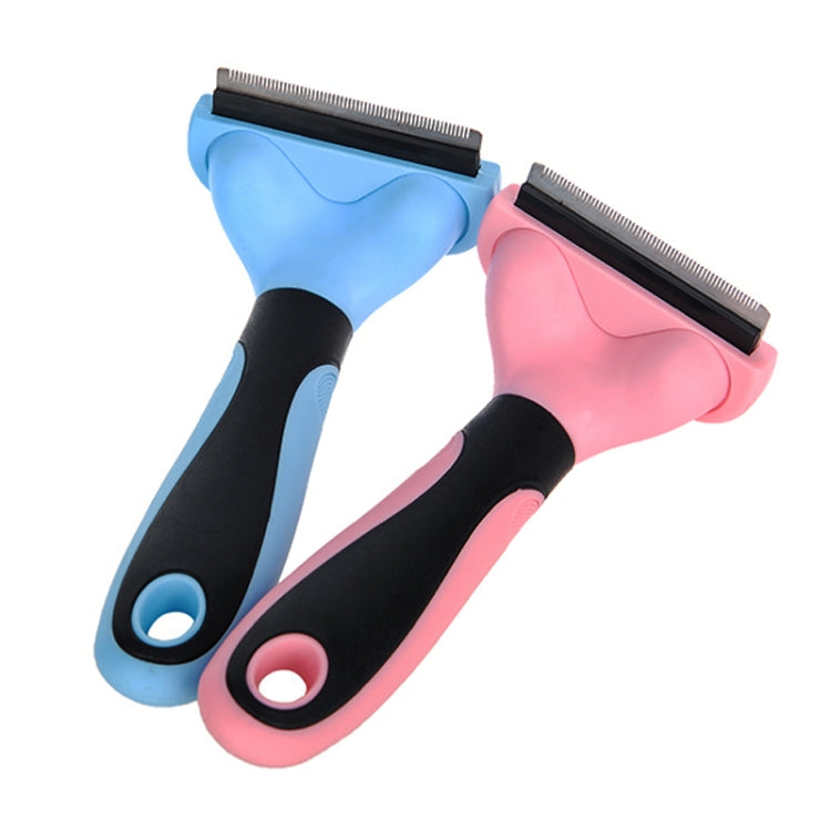 Pet Comb Stainless Steel Double-Sided Open Knot Clean Beauty Hair Removal Comb, Size:Large