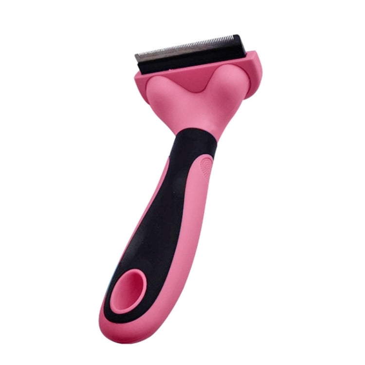 Pet Comb Stainless Steel Double-Sided Open Knot Clean Beauty Hair Removal Comb, Size:Small