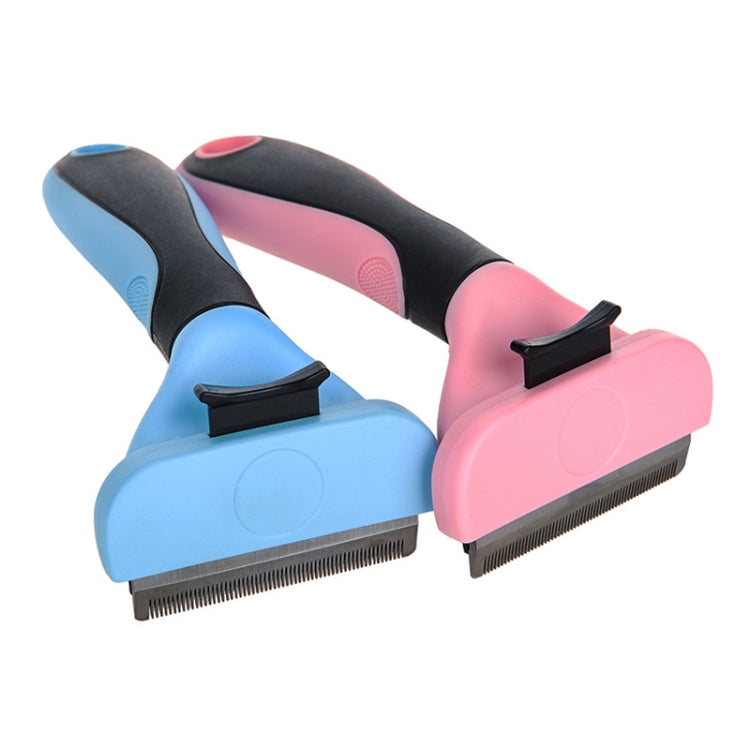 Pet Comb Stainless Steel Double-Sided Open Knot Clean Beauty Hair Removal Comb, Size:Small