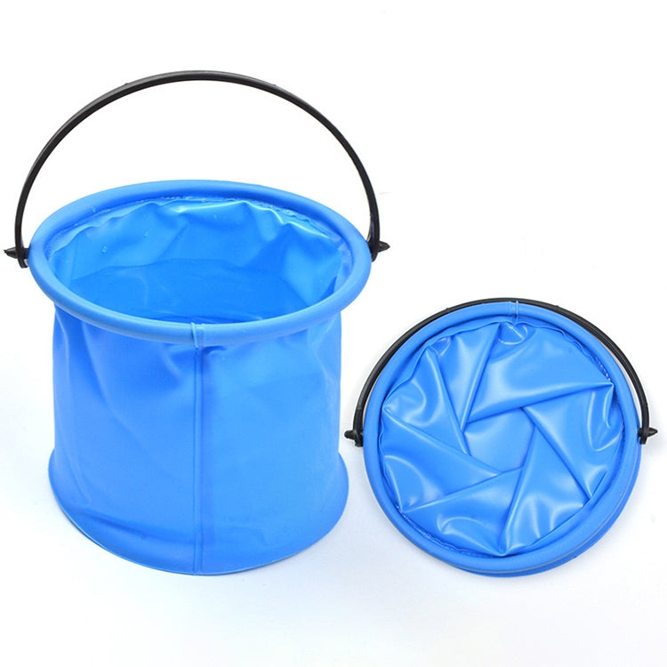 10 PCS No Compartment Folding Art Painting Bucket Pen Washing Bucket Random Colour