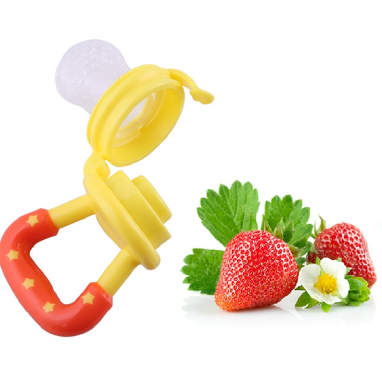 3 PCS Portable Baby Infant Food Nipple Feeder Silicone Pacifier Silicone Baby Soother, Random Color, Size:S