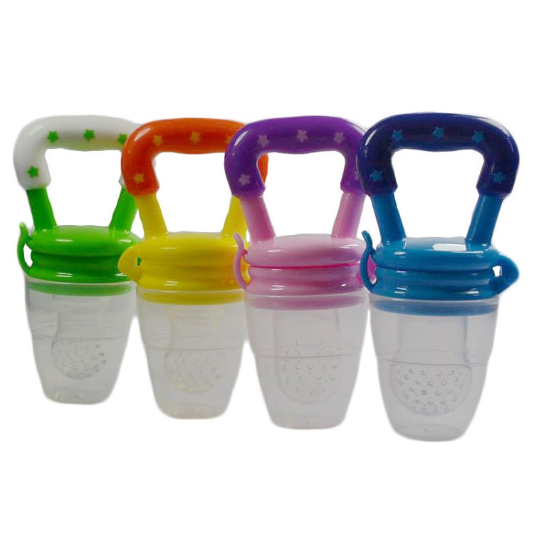 3 PCS Portable Baby Infant Food Nipple Feeder Silicone Pacifier Silicone Baby Soother, Random Color, Size:M