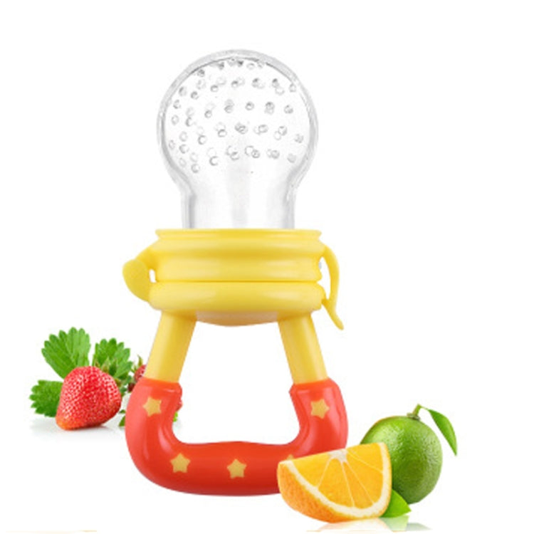 3 PCS Portable Baby Infant Food Nipple Feeder Silicone Pacifier Silicone Baby Soother, Random Color, Size:M