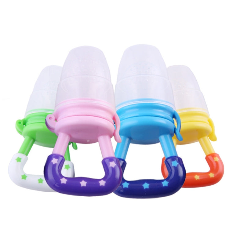 3 PCS Portable Baby Infant Food Nipple Feeder Silicone Pacifier Silicone Baby Soother, Random Color, Size:M