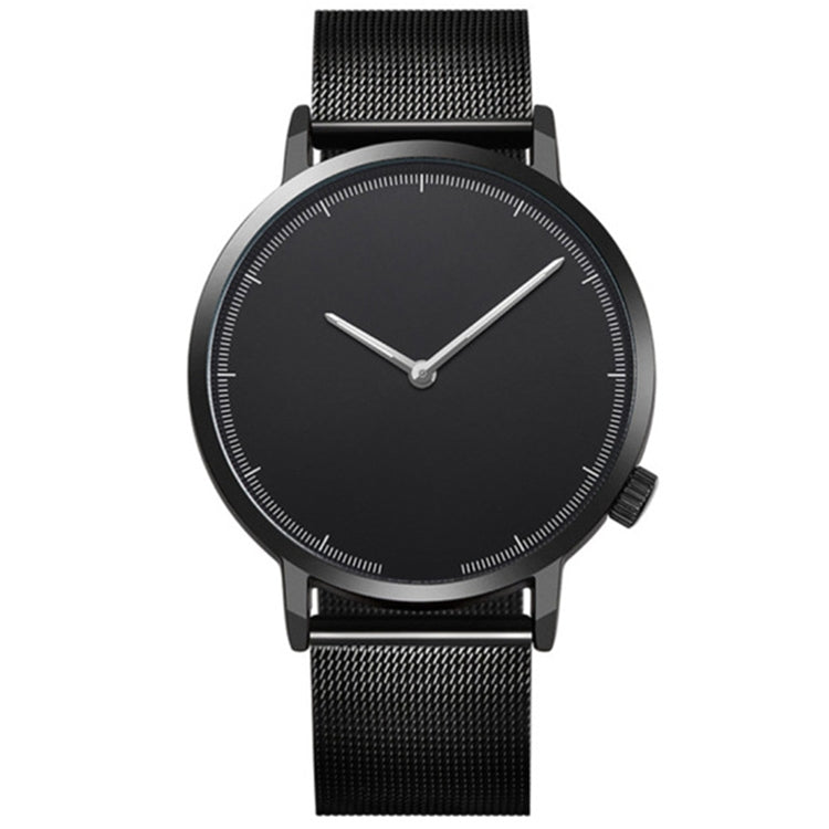 Minimalist Scaled Stainless Steel Belt Quartz Watch