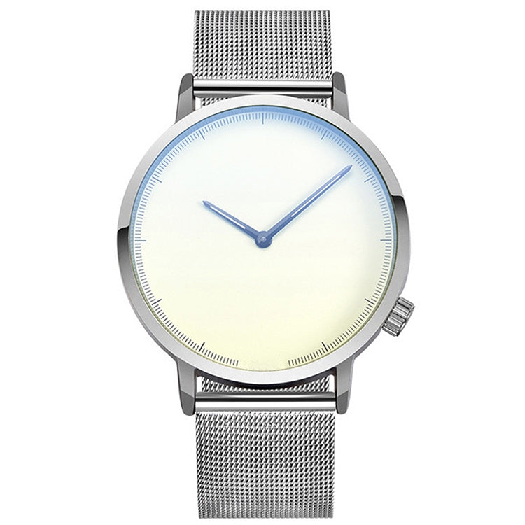 Minimalist Scaled Stainless Steel Belt Quartz Watch