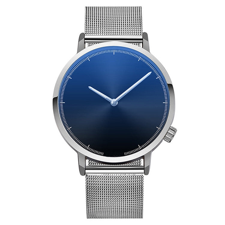 Minimalist Scaled Stainless Steel Belt Quartz Watch