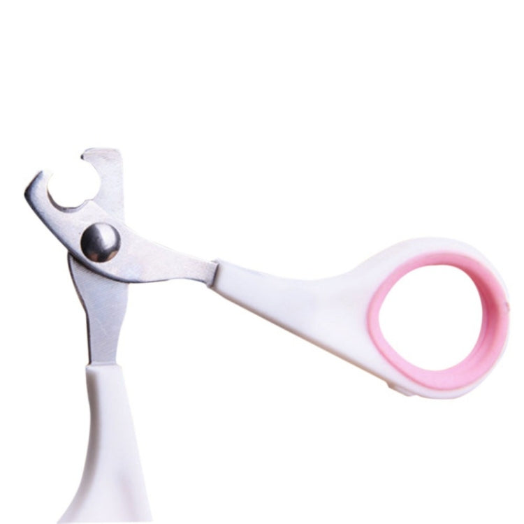 10 PCS Pet Animal Dog Cats Bird Toe Claw Stainless Steel Grooming Nail Clippers Scissors Trimm(Random Color Delivery)