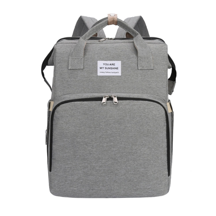 Portable Folding Crib Large Capacity Double Shoulder Mummy Pack Bag
