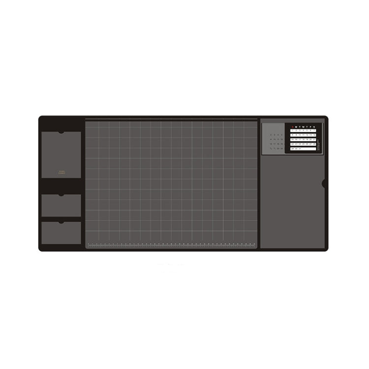 Retro Multifunctional Business Office Home Computer Desk Pad PU Mouse Pad