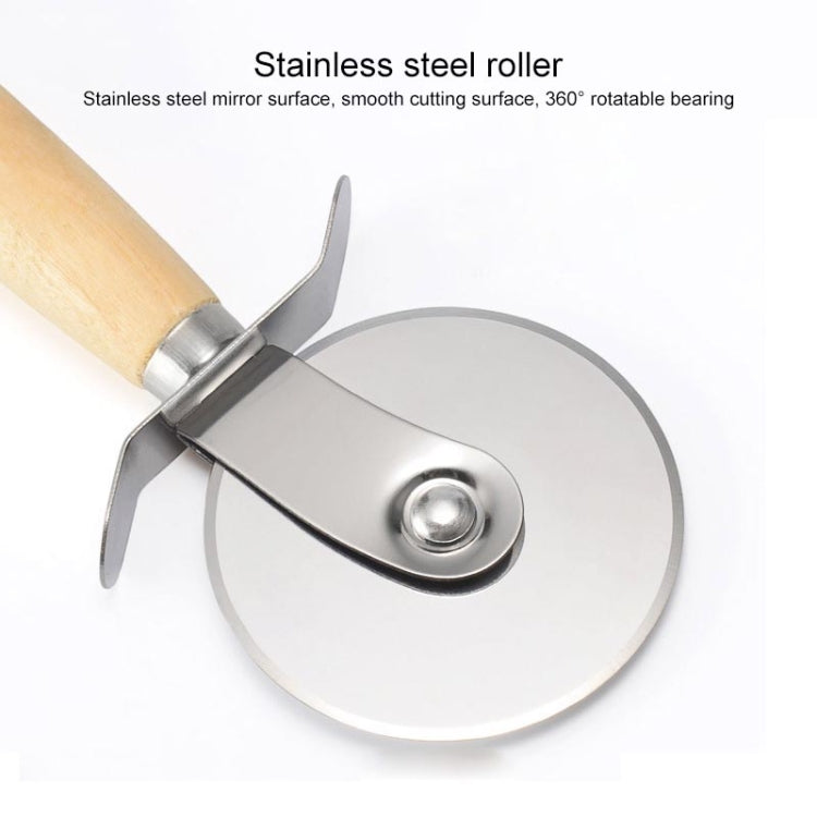 10 PCS Stainless Steel Pizza Hob Pizza Wheel Knife And Cake Knife