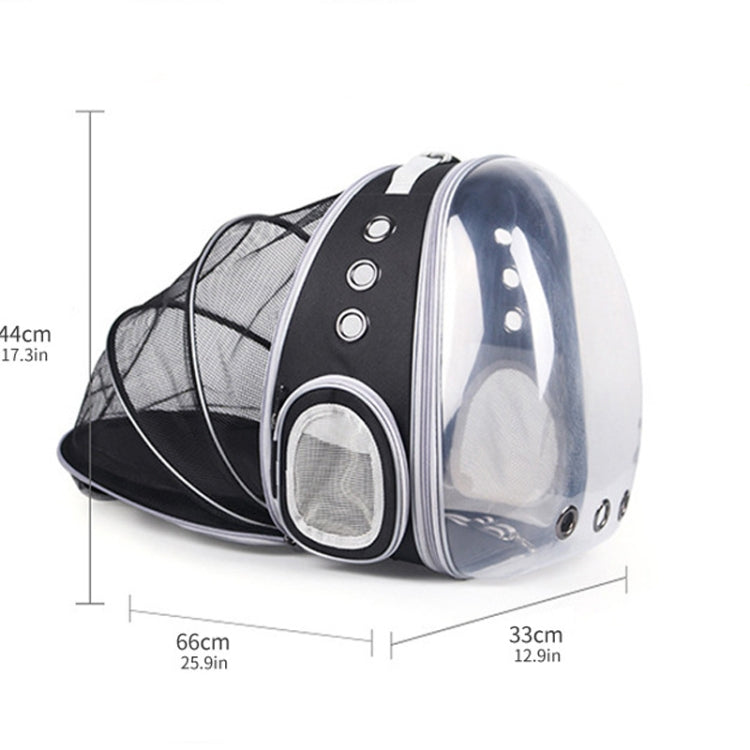 Pet Expandable Space Capsule Backpack Foldable Cat Bag, Specification: 33x66x44cm