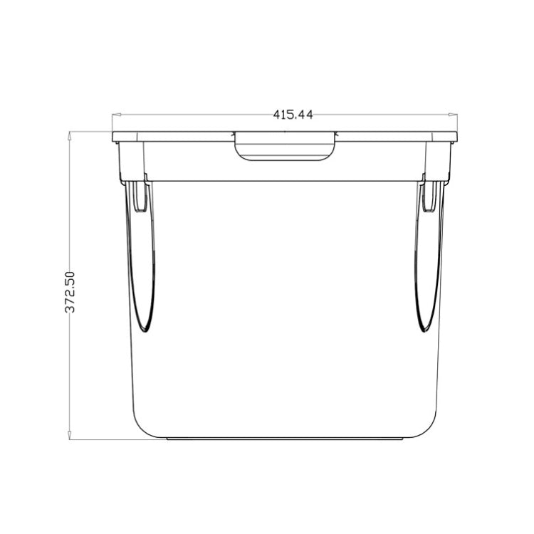 Fully Enclosed Cat House Three-door Top Entry Cat Litter Basin