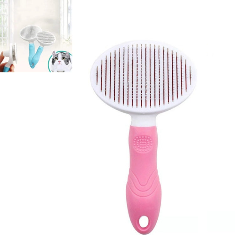 Pet Cat and Dog Hair Removal Beauty Modeling Comb Automatic Hair Loss Self-cleaning Needle Comb