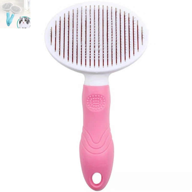 Pet Cat and Dog Hair Removal Beauty Modeling Comb Automatic Hair Loss Self-cleaning Needle Comb