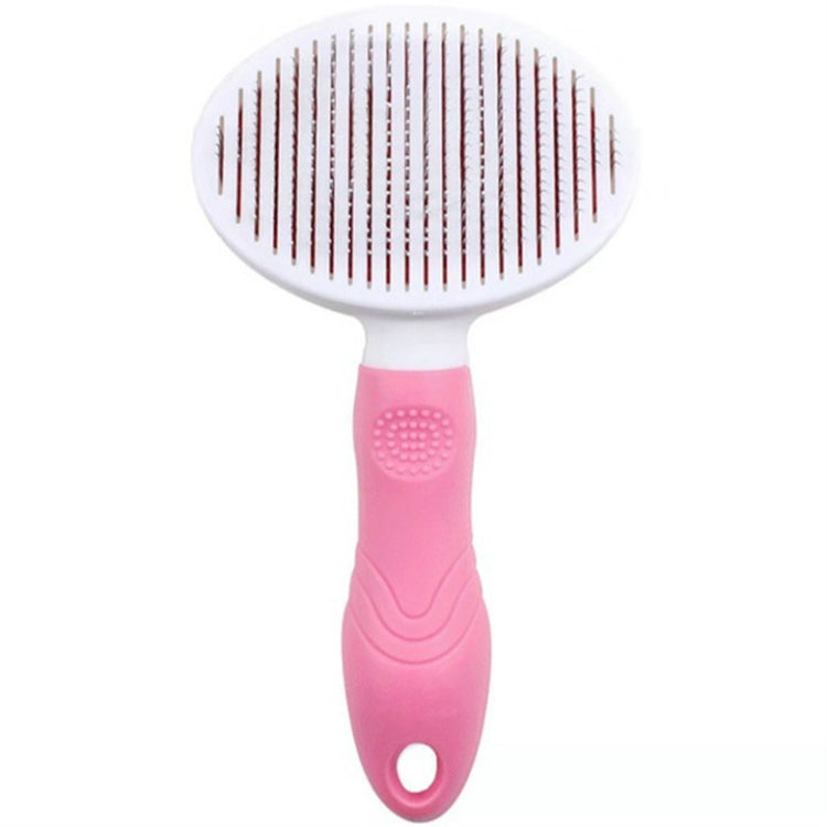 Pet Cat and Dog Hair Removal Beauty Modeling Comb Automatic Hair Loss Self-cleaning Needle Comb