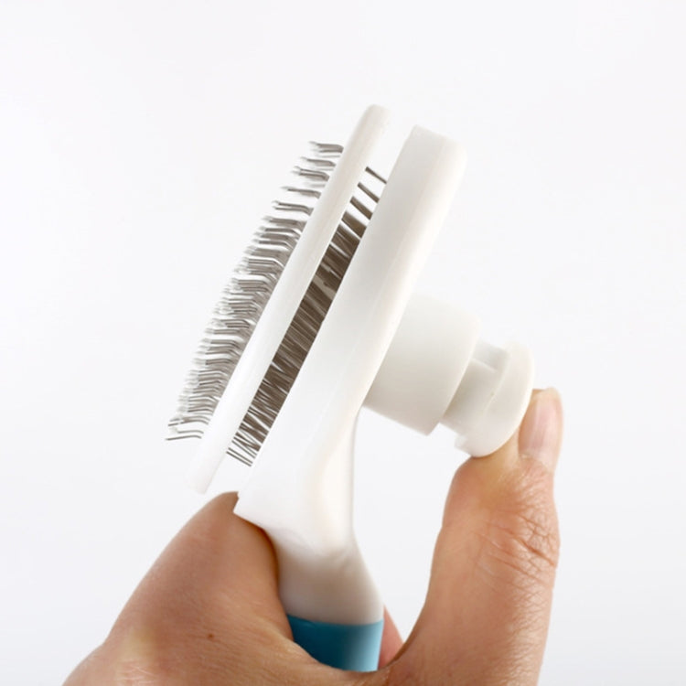 Pet Cat and Dog Hair Removal Beauty Modeling Comb Automatic Hair Loss Self-cleaning Needle Comb