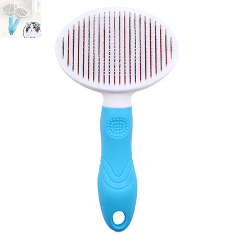Pet Cat and Dog Hair Removal Beauty Modeling Comb Automatic Hair Loss Self-cleaning Needle Comb