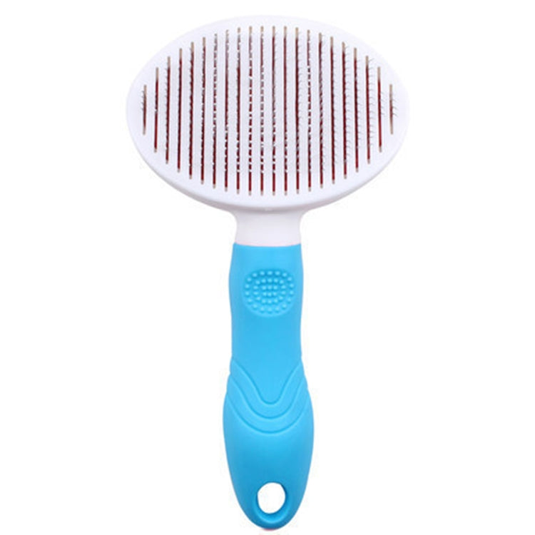 Pet Cat and Dog Hair Removal Beauty Modeling Comb Automatic Hair Loss Self-cleaning Needle Comb