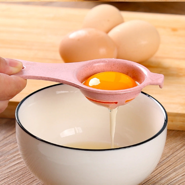 10 PCS Straw Plastic Egg Separator White Yolk Sifting Home Kitchen Dining Cooking Gadget
