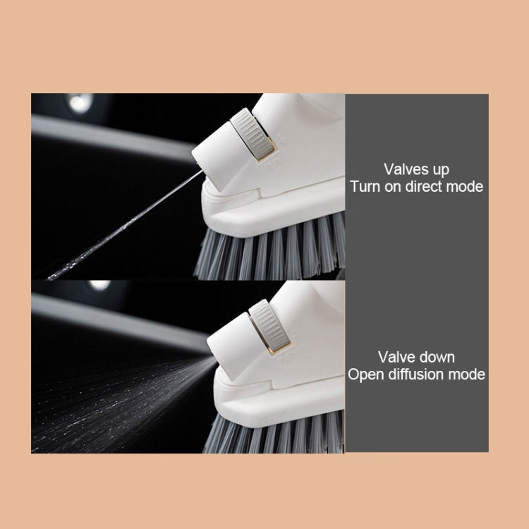 5 in 1 Kitchen Cleaning Brush Set Can Spray Water Crevice Brush Handheld Sponge Cleaning Set