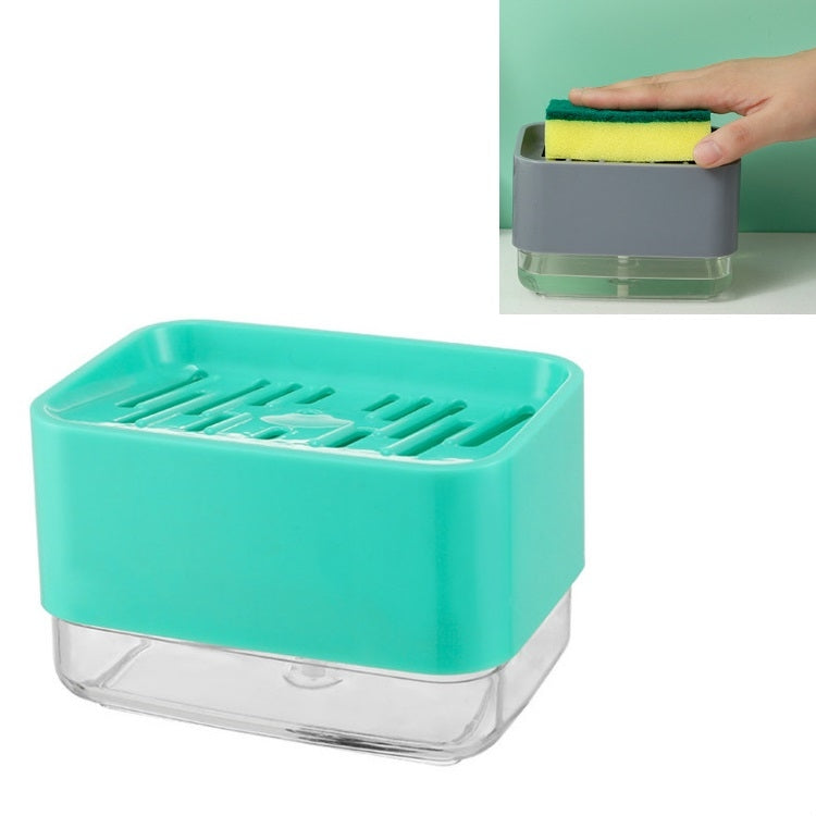 2 PCS Push-Type Soap Box Detergent Dispenser Kitchen Automatic Liquid Box