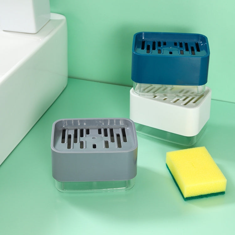 2 PCS Push-Type Soap Box Detergent Dispenser Kitchen Automatic Liquid Box